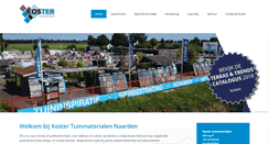 Desktop Screenshot of koster-tuinmaterialen.nl